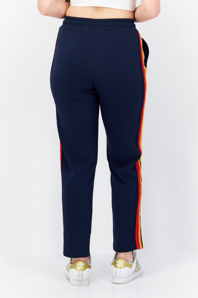 Ocean Pacific Women Drawstring Embroidered Logo Sweatpants, Navy - Image 2